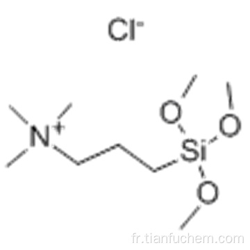N-TRIMETHOXYSILYLPROPYL-N, N, N-TRIMETHYLAMMONIUM CHLORURE CAS 35141-36-7